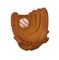 Buttons Galore and More Bulk Buttons - Baseball Glove with Ball - 100 Buttons
